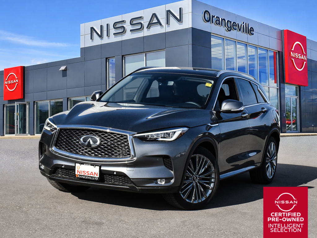 Gray 2024 INFINITI QX50 Sensory AWD SUV / Crossover All-Wheel Drive Automatic