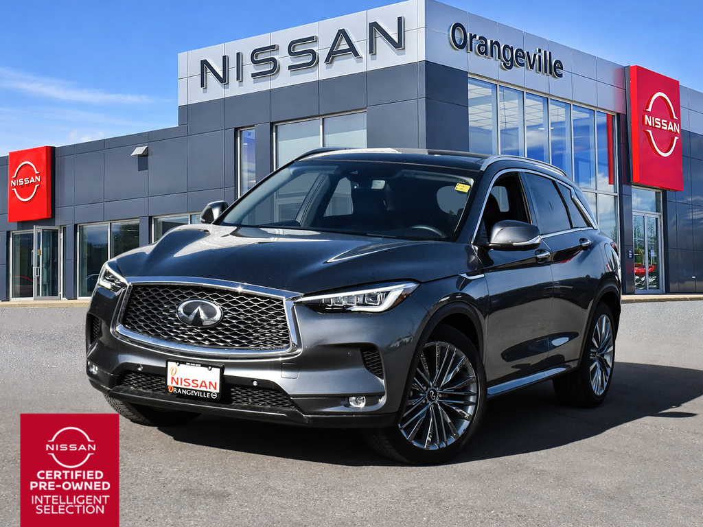 Gray 2024 INFINITI QX50 Sensory AWD SUV / Crossover All-Wheel Drive Automatic