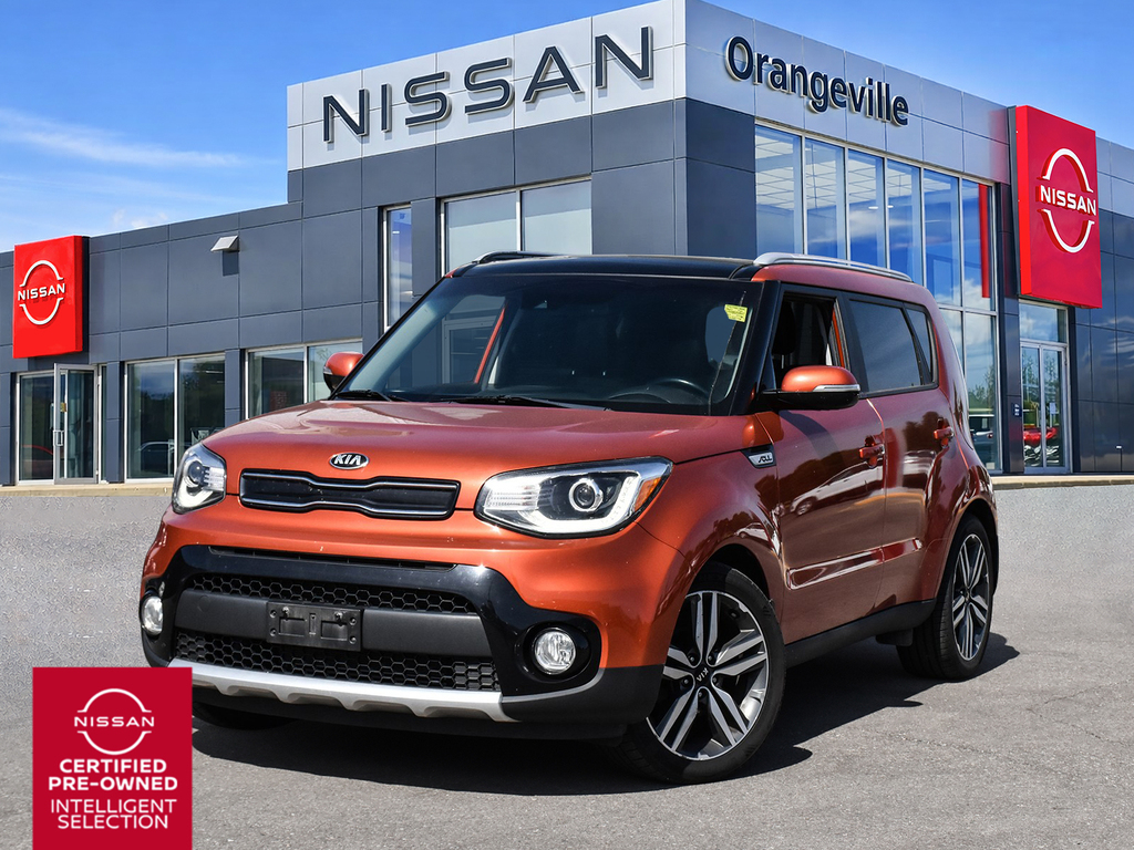 Afterburn Orange 2017 Kia Soul EX Wagon Automatic