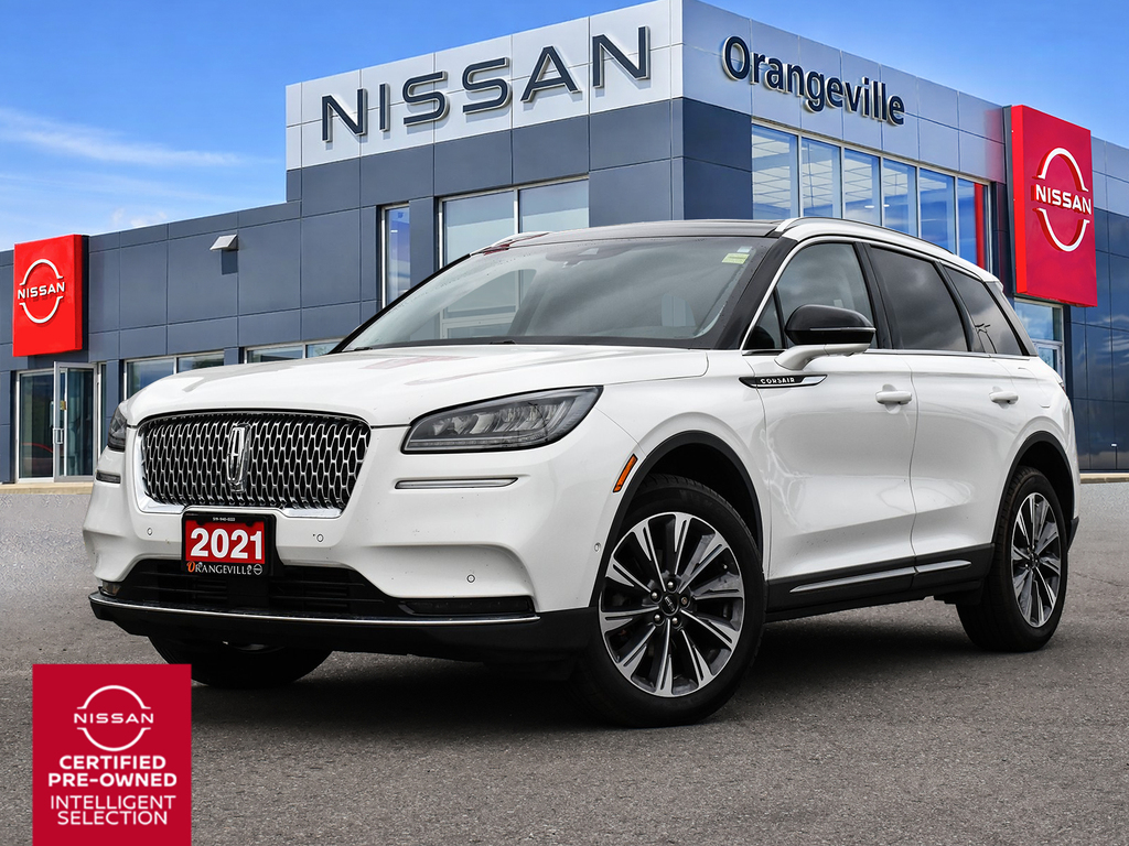 White 2021 Lincoln Corsair Reserve AWD SUV / Crossover All-Wheel Drive Automatic