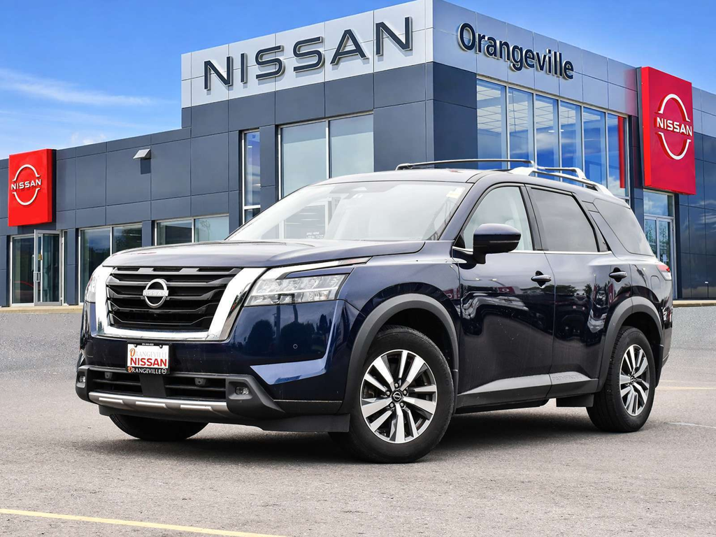 Blue 2024 Nissan Pathfinder SUV / Crossover All-Wheel Drive Automatic