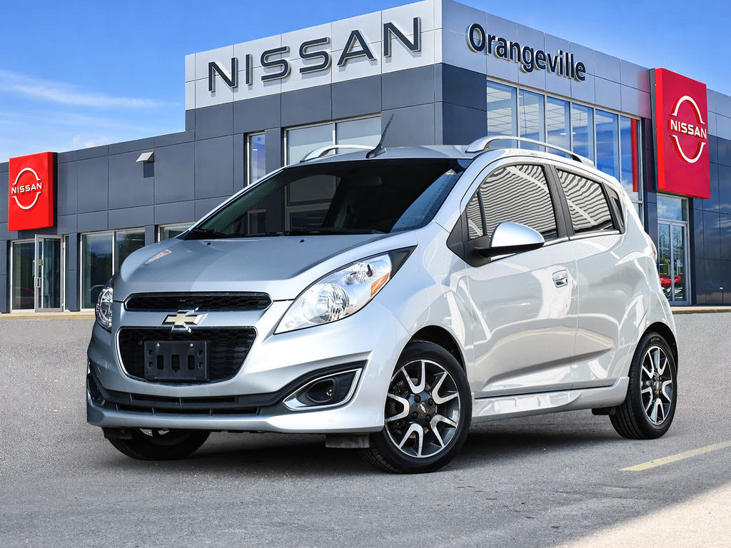 Gray 2013 Chevrolet Spark Hatchback Front-Wheel Drive Automatic