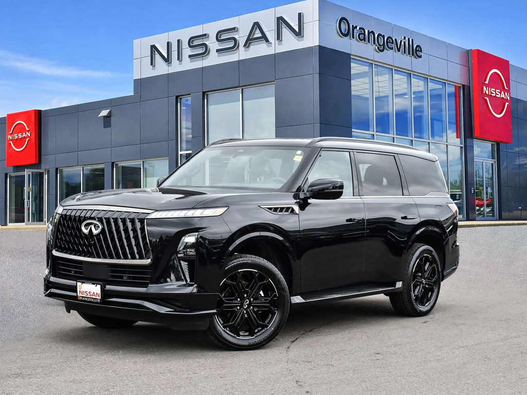Black 2026 INFINITI QX80 SUV / Crossover All-Wheel Drive Automatic