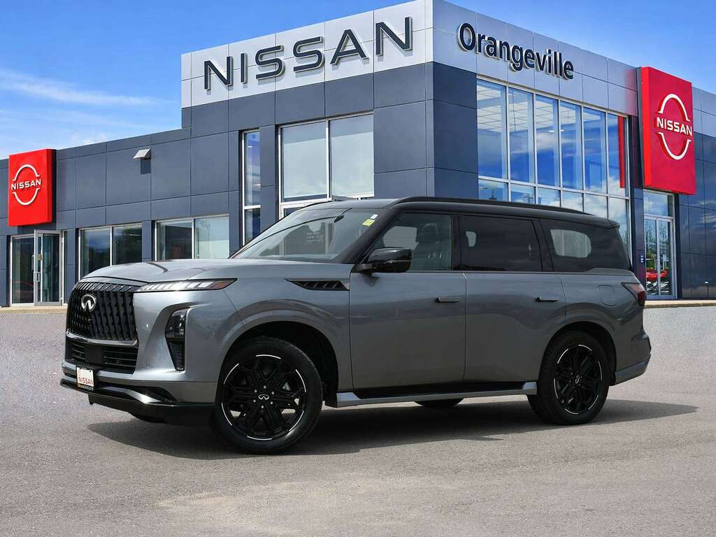 Gray 2026 INFINITI QX80 SUV / Crossover All-Wheel Drive Automatic