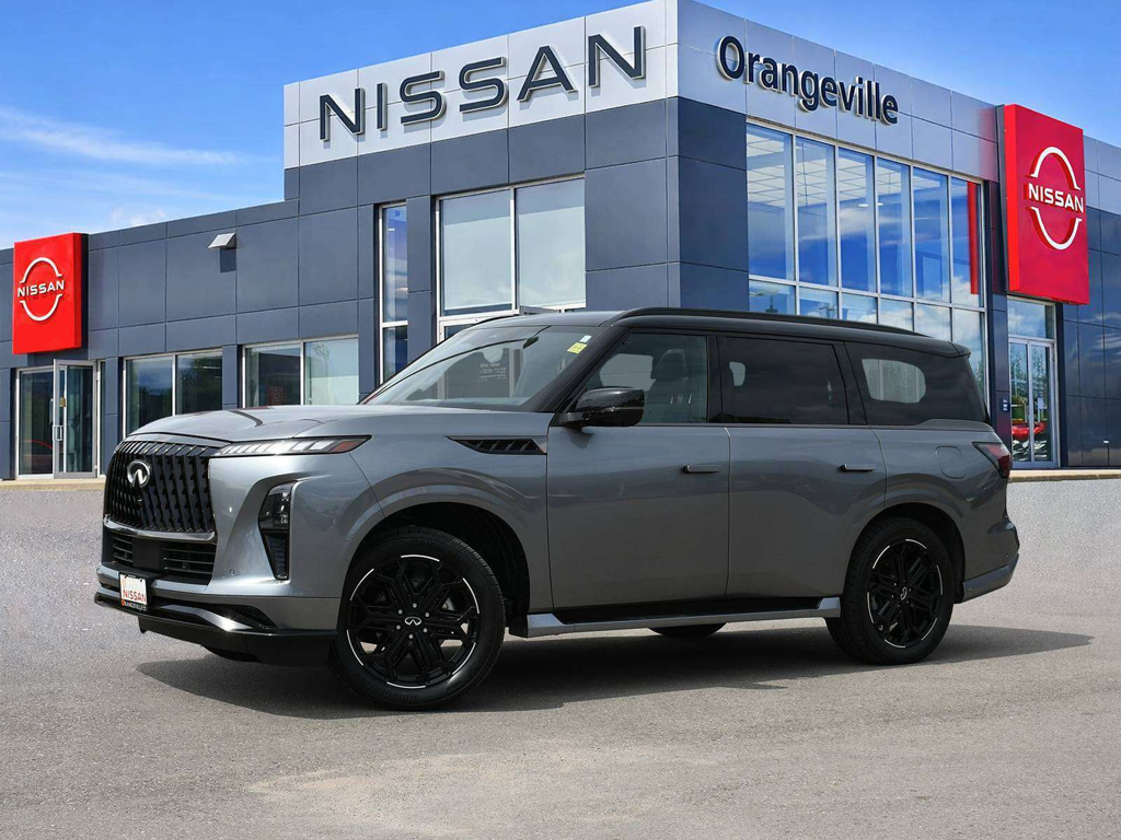 Gray 2026 INFINITI QX80 SUV / Crossover All-Wheel Drive Automatic