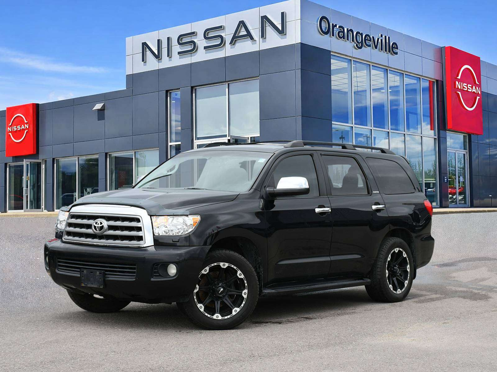 Black 2010 Toyota Sequoia SUV / Crossover Four-Wheel Drive Automatic