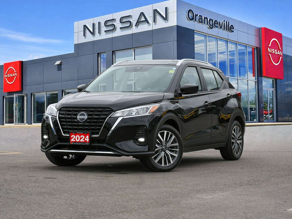 Super Black 2024 Nissan Kicks SUV / Crossover Front-Wheel Drive Automatic
