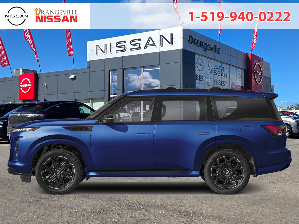 Blue 2026 INFINITI QX80 SUV / Crossover All-Wheel Drive Automatic
