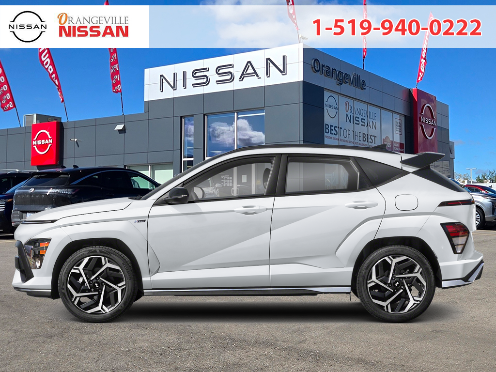 White 2024 Hyundai Kona SUV / Crossover All-Wheel Drive Automatic