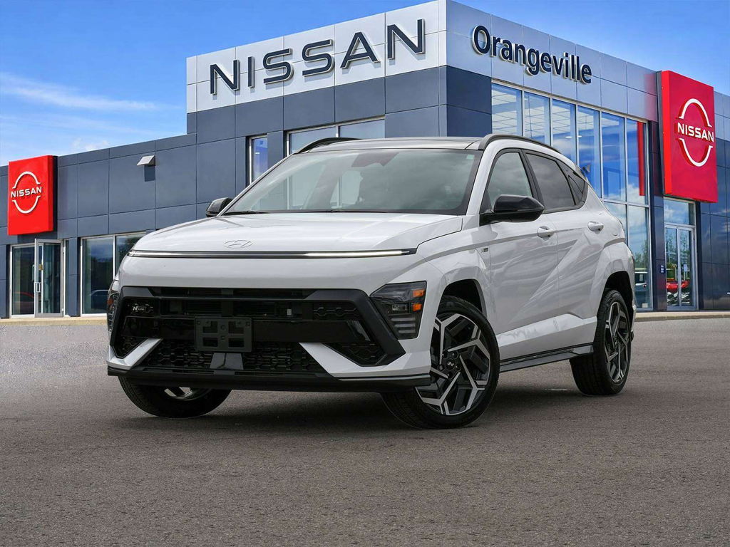 White 2024 Hyundai Kona SUV / Crossover All-Wheel Drive Automatic