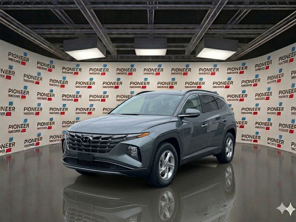 Gray (Amazon Grey) 2022 Hyundai Tucson SEL AWD SUV / Crossover All-Wheel Drive Automatic