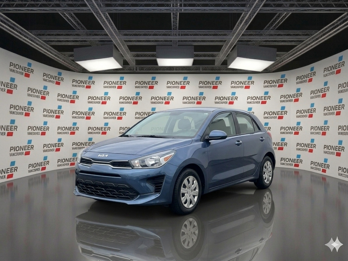 Ice Blue 2023 Kia Rio5 LX Premium Wagon FWD Wagon Automatic