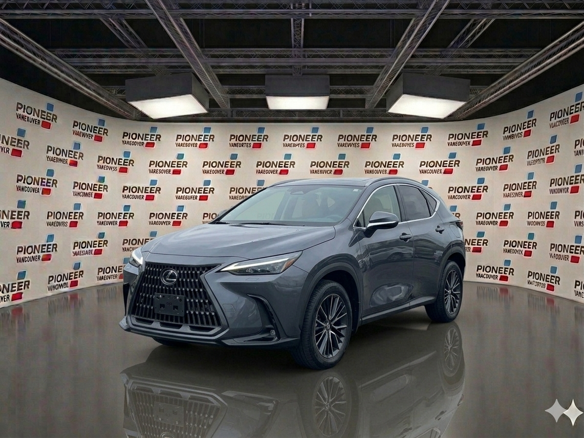 Gray (Cloudburst Grey) 2022 Lexus NX Hybrid 350h Premium AWD SUV / Crossover All-Wheel Drive Automatic