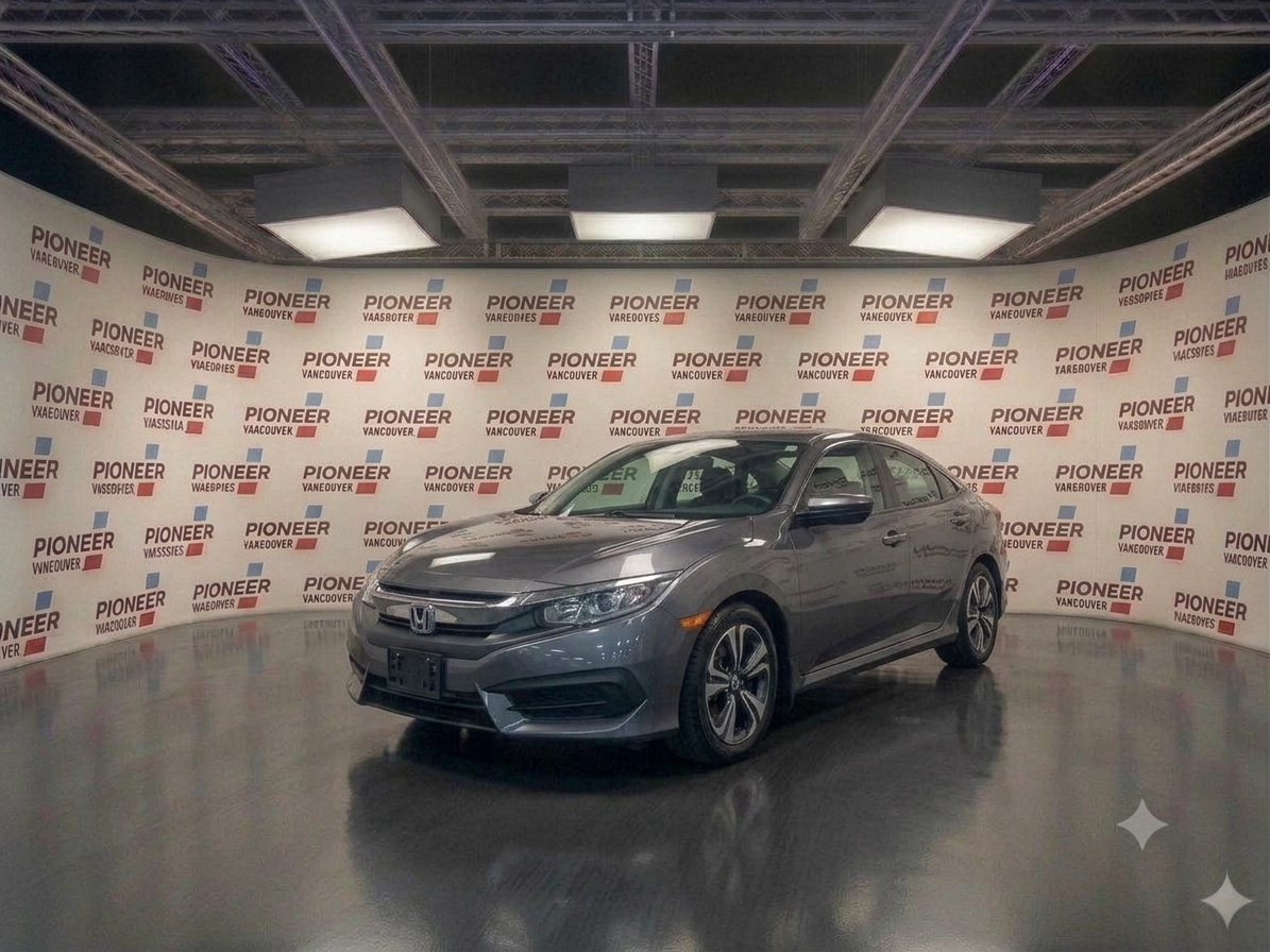 Gray (Modern Steel Metallic) 2021 Honda Civic Sedan Front-Wheel Drive Automatic