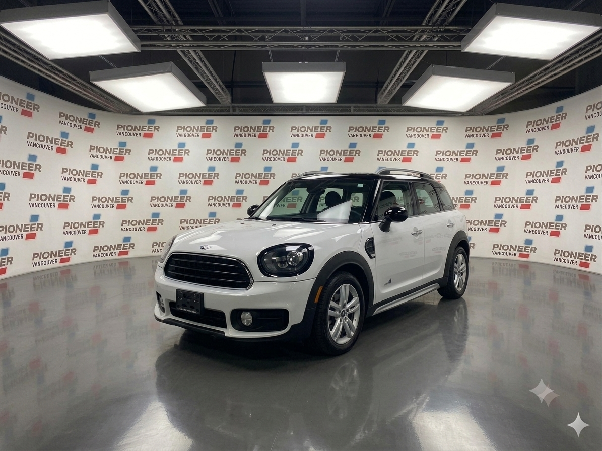 Light White 2020 MINI Countryman SUV / Crossover All-Wheel Drive Automatic