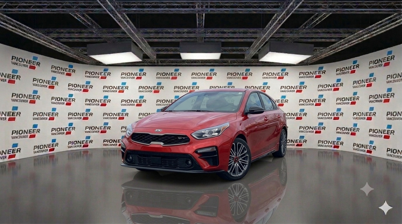 Radiant Red 2021 Kia Forte Sedan Front-Wheel Drive Automatic
