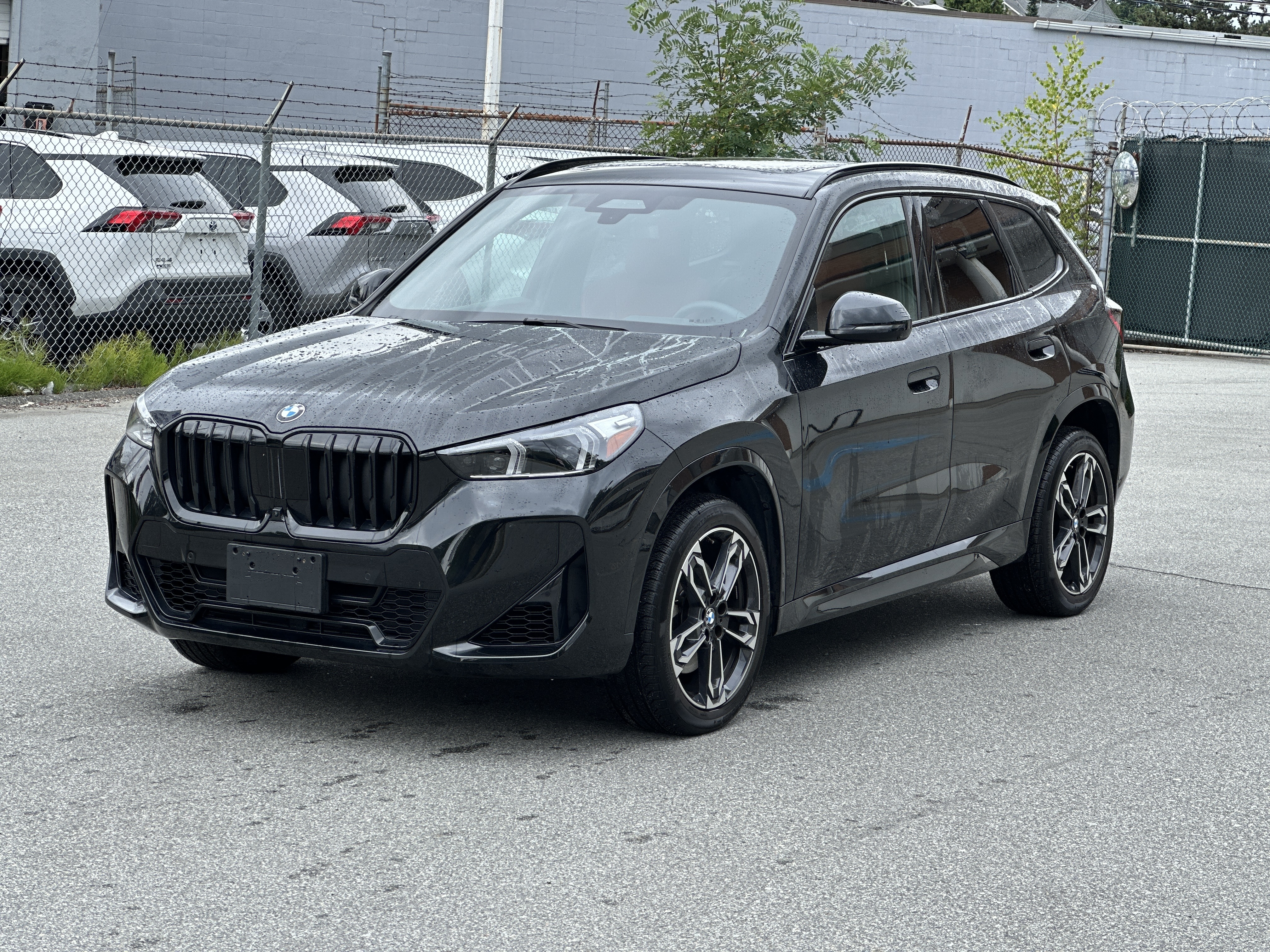 Jet Black 2025 BMW X1 SUV / Crossover All-Wheel Drive Automatic