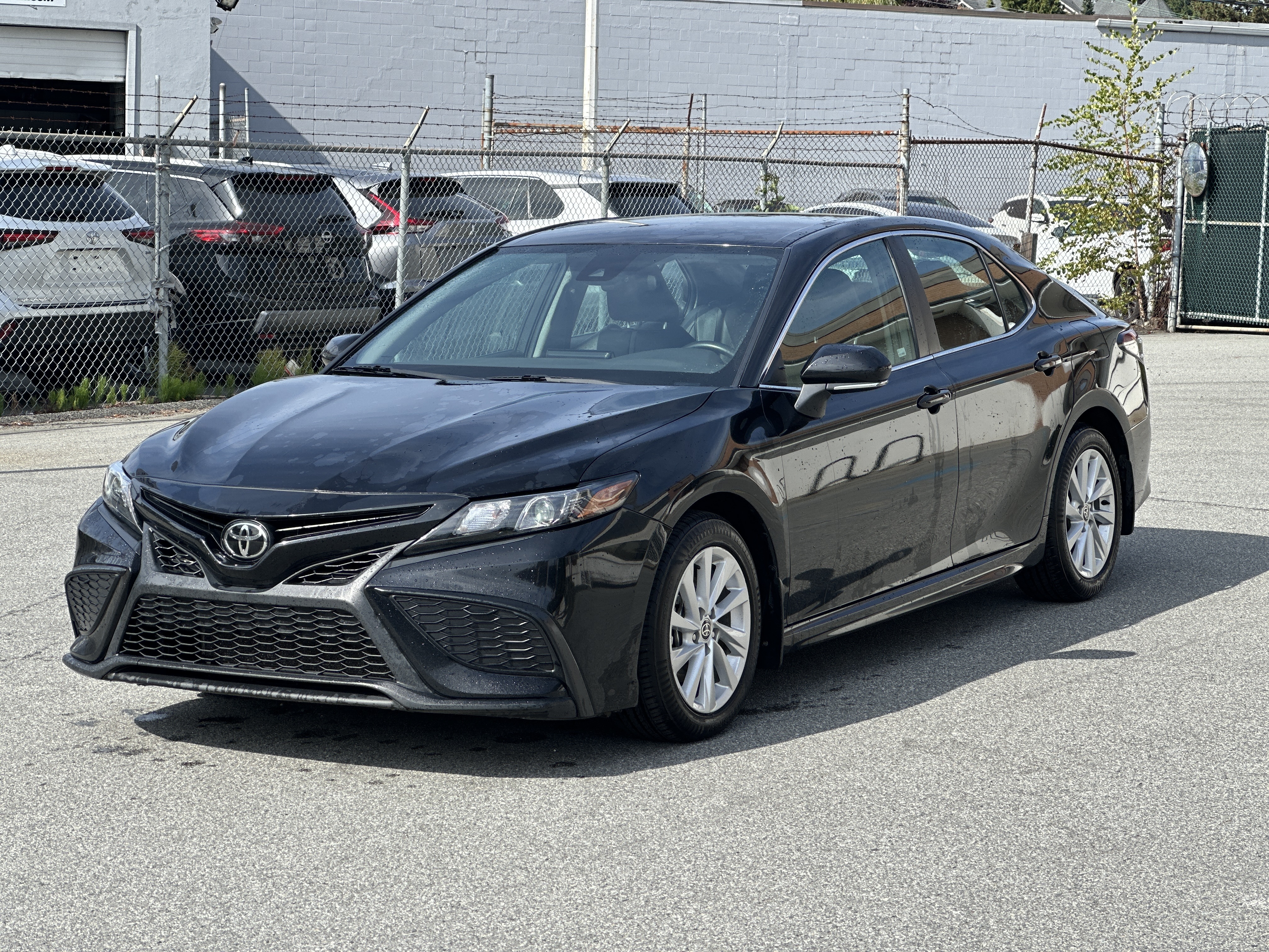 Midnight Black Metallic 2024 Toyota Camry Sedan Front-Wheel Drive Automatic