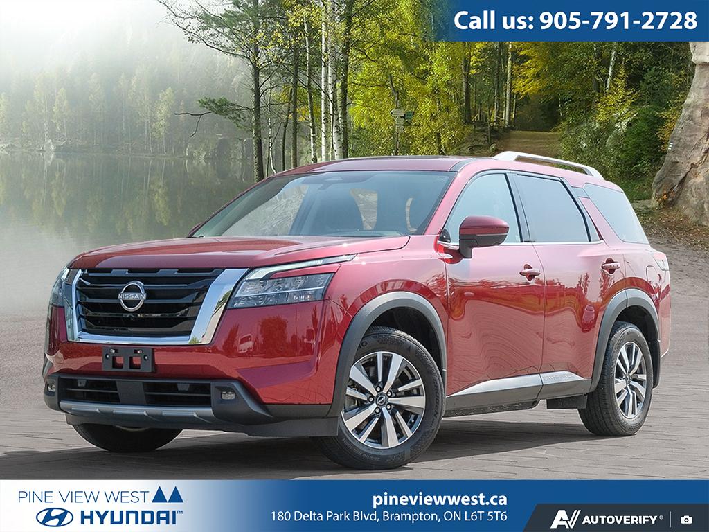 Red (Scarlet Ember Tintcoat) 2024 Nissan Pathfinder SUV / Crossover All-Wheel Drive Automatic