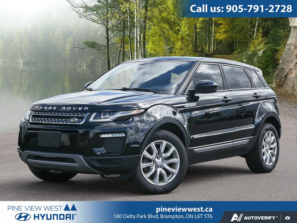 Santorini Black Metallic 2018 Land Rover Range Rover Evoque SUV / Crossover All-Wheel Drive Automatic