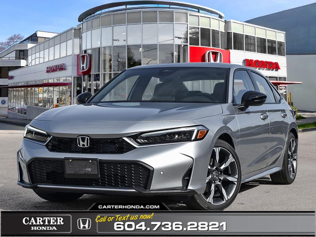 Solar Reflection Silver Metallic 2026 Honda Civic Hybrid Automatic